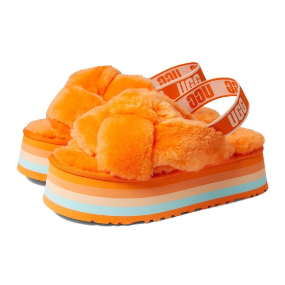 UGG Shoes - UGG women's Disco Knot slide with cross-strap NWOB 7